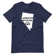Load image into Gallery viewer, Slingmode State Design Men's T-shirt (Nevada)