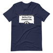 Load image into Gallery viewer, Slingmode State Design Men's T-shirt (South Dakota)