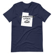 Load image into Gallery viewer, Slingmode State Design Men's T-shirt (Utah)