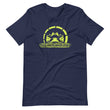 Load image into Gallery viewer, Slingmode Official Logo Polaris Slingshot® Themed Men's T-Shirt | Neon Fade