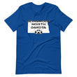 Load image into Gallery viewer, Slingmode State Design Men's T-shirt (North Dakota)