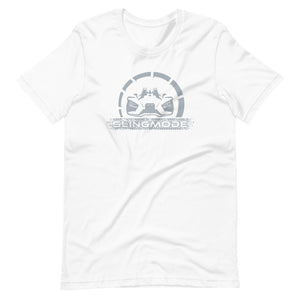 Slingmode Official Logo Men's T-Shirt (Gray Metallic)
