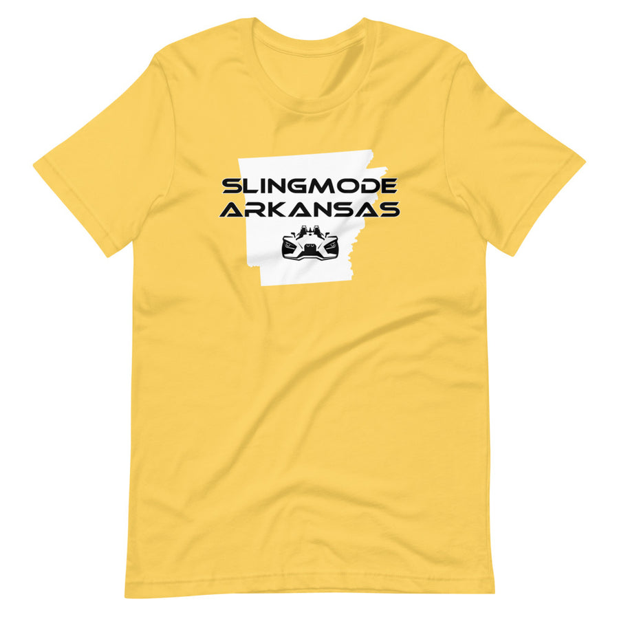 Slingmode State Design Men's T-shirt (Arkansas)