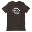 Load image into Gallery viewer, Slingmode It's A Sling Thing Men's T-Shirt (White Design)