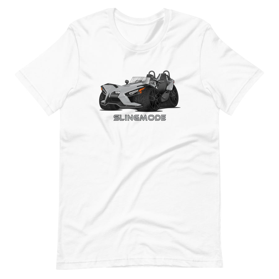 Slingmode Caricature Men's T-Shirt 2022 (S Ghost Gray)