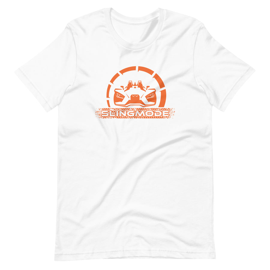 Slingmode Official Logo Men's T-Shirt (Volt Orange)
