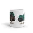 Load image into Gallery viewer, Slingmode Caricature Mug | 2020 GT LE Fairway Green Polaris Slingshot®