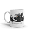 Load image into Gallery viewer, Slingmode Caricature Mug | 2019 S White Lightning Polaris Slingshot®