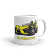Load image into Gallery viewer, Slingmode Caricature Mug | 2018 SL Icon Daytona Yellow Polaris Slingshot®