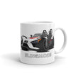 Load image into Gallery viewer, Slingmode Caricature Mug | 2016.5 SL LE White Pearl Polaris Slingshot®
