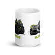 Load image into Gallery viewer, Slingmode Caricature Mug | 2018 SLR LE Ghost Gray Lime Green Polaris Slingshot®