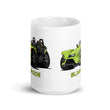 Load image into Gallery viewer, Slingmode Caricature Mug | 2022 R Liquid Lime Fade Polaris Slingshot®