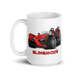 Load image into Gallery viewer, Slingmode Caricature Mug | 2021 SL Red Pearl Polaris Slingshot®