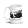 Load image into Gallery viewer, Slingmode Caricature Mug | 2021 S White Lightning Polaris Slingshot®