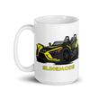 Load image into Gallery viewer, Slingmode Caricature Mug | 2019 SLR Icon Daytona Yellow