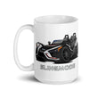 Load image into Gallery viewer, Slingmode Caricature Mug | 2017 SLR Turbo Silver Polaris Slingshot®