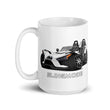 Load image into Gallery viewer, Slingmode Caricature Mug | 2019 SL Icon Monument White Polaris Slingshot®