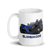 Load image into Gallery viewer, Slingmode Caricature Mug | 2018 SL Navy Blue Polaris Slingshot®