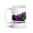 Load image into Gallery viewer, Slingmode Caricature Mug | 2018 SL Icon Midnight Purple Polaris Slingshot®