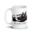 Load image into Gallery viewer, Slingmode Caricature Mug | 2016.5 SL LE White Pearl Polaris Slingshot®
