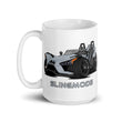 Load image into Gallery viewer, Slingmode Caricature Mug | 2016 Base Gray Metallic Polaris Slingshot®
