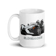 Load image into Gallery viewer, Slingmode Caricature Mug | 2022 SL Moonlight Metallic White