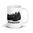 Load image into Gallery viewer, Slingmode Caricature Mug | 2018 S Gloss Black Polaris Slingshot®