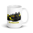 Load image into Gallery viewer, Slingmode Caricature Mug | 2019 SLR Icon Daytona Yellow