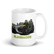 Load image into Gallery viewer, Slingmode Caricature Mug | 2018 SLR LE Ghost Gray Lime Green Polaris Slingshot®