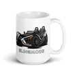 Load image into Gallery viewer, Slingmode Caricature Mug | 2017 SLR Turbo Silver Polaris Slingshot®