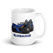 Load image into Gallery viewer, Slingmode Caricature Mug | 2018 SL Navy Blue Polaris Slingshot®