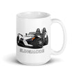 Load image into Gallery viewer, Slingmode Caricature Mug | 2018 SL Icon Monument White Polaris Slingshot®