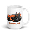 Load image into Gallery viewer, Slingmode Caricature Mug | 2015 SL LE Nuclear Sunset Orange Polaris Slingshot®