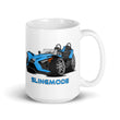 Load image into Gallery viewer, Slingmode Caricature Mug | 2022 SL Miami Blue Polaris Slingshot®