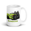Load image into Gallery viewer, Slingmode Caricature Mug | 2022 R Liquid Lime Fade Polaris Slingshot®