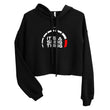 Load image into Gallery viewer, Slingmode It's A Sling Thing Women's Crop Hoodie (White Design)
