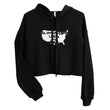 Load image into Gallery viewer, Slingmode State Design Women's Crop Hoodie (USA)