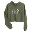 Load image into Gallery viewer, Slingmode It's A Sling Thing Women's Crop Hoodie (White Design)