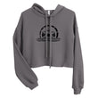 Load image into Gallery viewer, Slingmode Official Logo Women's Crop Hoodie (Black Logo)