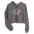 Load image into Gallery viewer, Slingmode It's A Sling Thing Women's Crop Hoodie (White Design)