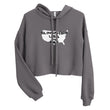 Load image into Gallery viewer, Slingmode State Design Women's Crop Hoodie (USA)