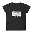 Load image into Gallery viewer, Slingmode State Design Women's T-Shirt (South Dakota)