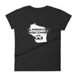 Load image into Gallery viewer, Slingmode State Design Women's T-Shirt (Wisconsin)