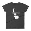 Load image into Gallery viewer, Slingmode State Design Women's T-Shirt (Delaware)