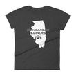 Load image into Gallery viewer, Slingmode State Design Women's T-Shirt (Illinois)
