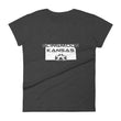 Load image into Gallery viewer, Slingmode State Design Women's T-Shirt (Kansas)
