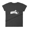 Load image into Gallery viewer, Slingmode State Design Women's T-Shirt (Massachusetts)