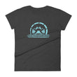 Load image into Gallery viewer, Slingmode Official Logo Women's T-Shirt (Pacific Teal Fade)