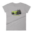 Load image into Gallery viewer, Women's Slingmode Caricature T-Shirt 2022 (R Liquid Lime Fade)