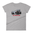 Load image into Gallery viewer, Slingmode Caricature Women's T-Shirt 2018 (GT LE Matte Cloud Gray Indy Red)